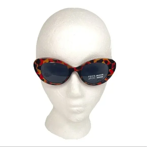 Frye & Co. Cats Eye Tortoise Shell Sunglasses Brown Black